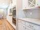 Well-equipped kitchen with stainless steel appliances, granite countertops, and ample cabinet space at 8065 Cornhill Ave, Charlotte, NC 28277