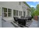 Inviting back deck furnished with comfortable seating, perfect for outdoor relaxation and entertainment at 8600 Glade Ct, Huntersville, NC 28078