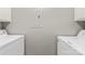Laundry room with white washer and dryer at 921 Northeast Dr # 39, Davidson, NC 28036