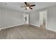 Spacious bedroom featuring a ceiling fan with plenty of natural light from large window at 1212 Belmont Circle Dr, Lancaster, SC 29720