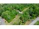 Private estate featuring a home surrounded by lush green foliage with a long driveway at 1590 W 7Th St, Newton, NC 28658