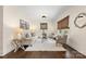Bright living room features a neutral color palette, hardwood floors, and lots of natural light at 1716 Wickford Pl, Charlotte, NC 28203