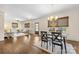 Open floorplan with lots of natural light, connects living and dining area at 1716 Wickford Pl, Charlotte, NC 28203