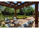 Spacious backyard deck with comfortable seating and scenic views of the meticulously maintained lawn at 1816 5Th Nw St, Hickory, NC 28601