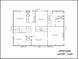Detailed layout of the home's upper level with measurements and room names at 1816 5Th Nw St, Hickory, NC 28601
