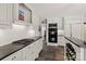 Stylish kitchen features modern appliances, white cabinetry and sleek countertops at 1816 5Th Nw St, Hickory, NC 28601