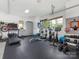 Home gym featuring a variety of exercise equipment for a complete workout at 2343 Vernon Dr, Charlotte, NC 28211