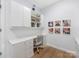 Bright office space with built-in storage and a functional workspace at 2343 Vernon Dr, Charlotte, NC 28211