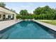 Luxurious pool and patio with ample space for lounging and entertaining at 2343 Vernon Dr, Charlotte, NC 28211