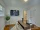 Inviting home office with stylish desk, modern art, and ample natural light at 5601 Londonderry Rd, Charlotte, NC 28210
