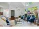 Bright living room with vaulted ceilings and large windows at 6307 Old Corral St, Charlotte, NC 28277