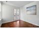 Bright office space with hardwood floors and French doors at 6307 Old Corral St, Charlotte, NC 28277