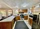 Efficient kitchen featuring stainless steel appliances and wood cabinets at 6401 Alley Rd, Catawba, NC 28609