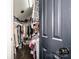 Walk-in closet with ample storage space and organized shelving at 6726 Park Meadows Pl, Huntersville, NC 28078