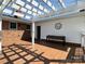 Back deck and pergola featuring an easy access door into the house and a planting box at 901 Ridge St, Albemarle, NC 28001