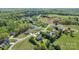 Sprawling community with lush green lawns, mature trees, and well-maintained homes at 131 Fieldhaven Pl, Troutman, NC 28166