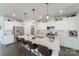 Spacious kitchen with a large center island, stainless steel appliances, and plenty of cabinet space at 15520 Capps Rd, Charlotte, NC 28278