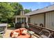 Deck with seating, a grill, and convenient access to the house at 16070 Palawan Ct, Tega Cay, SC 29708