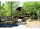 Outdoor amphitheater nestled in nature is perfect for community events and gatherings at 1670 Tranquility Blvd, Lancaster, SC 29720