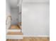Bright staircase featuring natural wood steps and white risers and walls at 1904 27Th Avenue Ne Dr, Hickory, NC 28601
