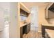 Bright and airy kitchen area with ample countertop space and stainless steel sink at 2515 Carya Pond Ln, Charlotte, NC 28212