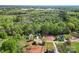 Scenic aerial view of a residential area featuring homes, new construction, and lush green trees at 2668 Polo Ln, Maiden, NC 28650