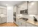 Kitchen featuring stainless steel appliances, granite countertops, and a gas cooktop at 3129 Burnello Ct, Iron Station, NC 28080