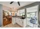 An open-concept kitchen with natural light, great appliances and connected open floor plan at 4224 Firwood Ln, Charlotte, NC 28209