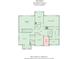 Floor plan of upper level with dimensions at 5035 Terrier Ln, Fort Mill, SC 29707