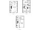 Floor plan showing the layout of the main, upper, and lower levels at 5772 Knox Ln # B, Kannapolis, NC 28081