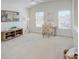 Bright bonus room is spacious with a vaulted ceiling, large windows and neutral colored walls at 599 Annalinde Ln, Rock Hill, SC 29732