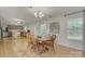 Inviting dining area adjacent to the kitchen, filled with natural light and hardwood floors at 599 Annalinde Ln, Rock Hill, SC 29732