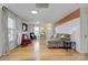 Well-lit living room features hardwood floors and an inviting layout, perfect for relaxation at 599 Annalinde Ln, Rock Hill, SC 29732
