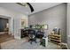 Bright office featuring neutral walls, and a work area with computer at 8018 Green Heron Ct, Belmont, NC 28012