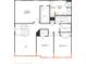 This is the second floor plan, featuring the primary bedroom, loft, and two additional bedrooms at Lot#83 Northwood Ct, Denver, NC 28037