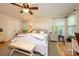 Spacious bedroom with hardwood floors and plenty of room for a bed and furnishings at 10316 Whitethorn Dr, Charlotte, NC 28277