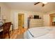 Bedroom featuring an ensuite bathroom and walk in closet at 10316 Whitethorn Dr, Charlotte, NC 28277