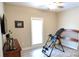 Bright bedroom with a window, exercise equipment, and tasteful decor at 107 Garden Ter, Dallas, NC 28034