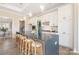 Contemporary kitchen with a large island, stylish pendant lighting, and ample counter space at 13063 Arnold Palmer Cir # 839, Lancaster, SC 29720
