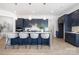 Beautiful kitchen with a center island, bar stool seating, and stainless steel appliances at 13279 Arnold Palmer Cir # 867, Lancaster, SC 29720