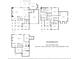 Detailed floor plan showcasing the layout of this 4733 sq ft home with main, upper, and basement levels at 14010 Promenade Dr, Huntersville, NC 28078