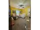 Bright and cheery Bedroom with a crib, rocking chair, and playful wall decorations at 15003 Jerpoint Abby Dr, Charlotte, NC 28273