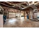 Spacious unfinished basement with garage access and lots of room for storage at 1524 Court Cir, Newton, NC 28658