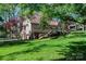 Side view of home with fenced in yard at 1524 Court Cir, Newton, NC 28658