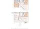 Detailed floor plan showcasing the layout of the home's two floors, including kitchen, bedrooms, and living spaces at 16149 Haroa Ct, Tega Cay, SC 29708
