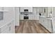 Modern kitchen features stainless steel appliances and ample counter space at 3308 Watkins Rd, Monroe, NC 28110