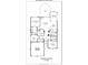 Floor plan of the home at 43014 Mimosa Court with dimensions for each room at 43014 Mimosa Ct, Indian Land, SC 29707