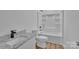 Modern bathroom featuring stone countertops, sleek fixtures, and neutral tones at 504 Christopher Ln, Chester, SC 29706