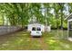 Exterior shot of a garage and a van parked in front of it at 627 Gray Dr, Charlotte, NC 28213