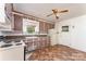Functional kitchen with classic appliances and ample cabinet space at 627 Gray Dr, Charlotte, NC 28213